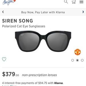 Maui Jim polarized sunglasses. Brown lens + tortoiseshell side frames. Worn once